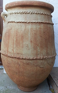 Zagora large clay planter