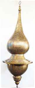 Memoza brass chandelier