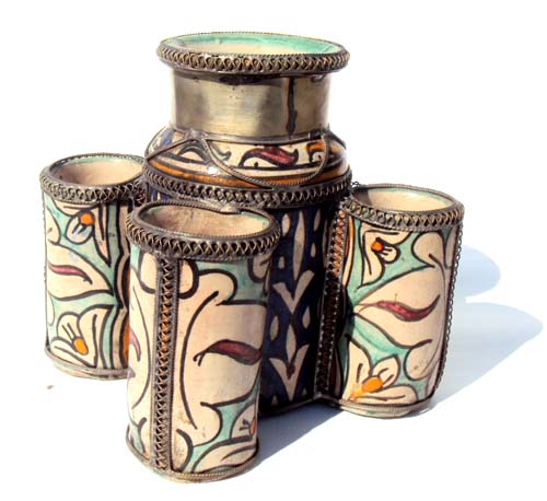 Moorish ink pot