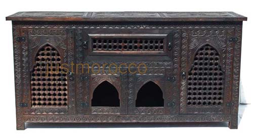 Granada carved cabinet