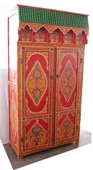 Farasha red armoire