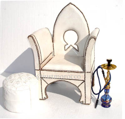 Alhambra blanche chair